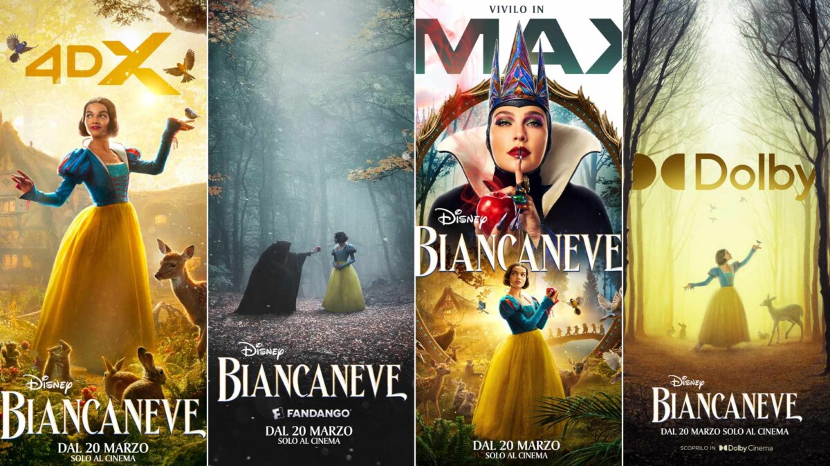 Biancaneve: i nuovi poster del live-action
