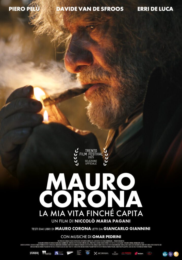 poster mauro corona - la vita come capita
