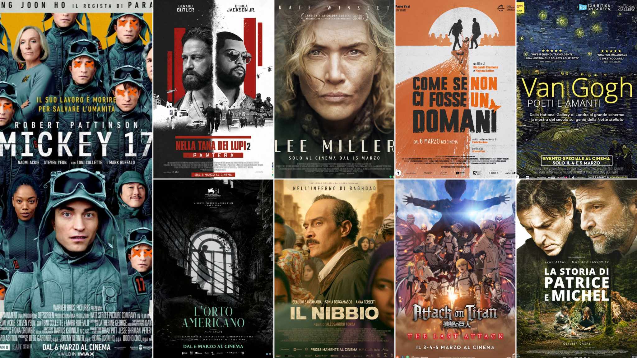 Film in Uscita Settimana del 3 Marzo 2025