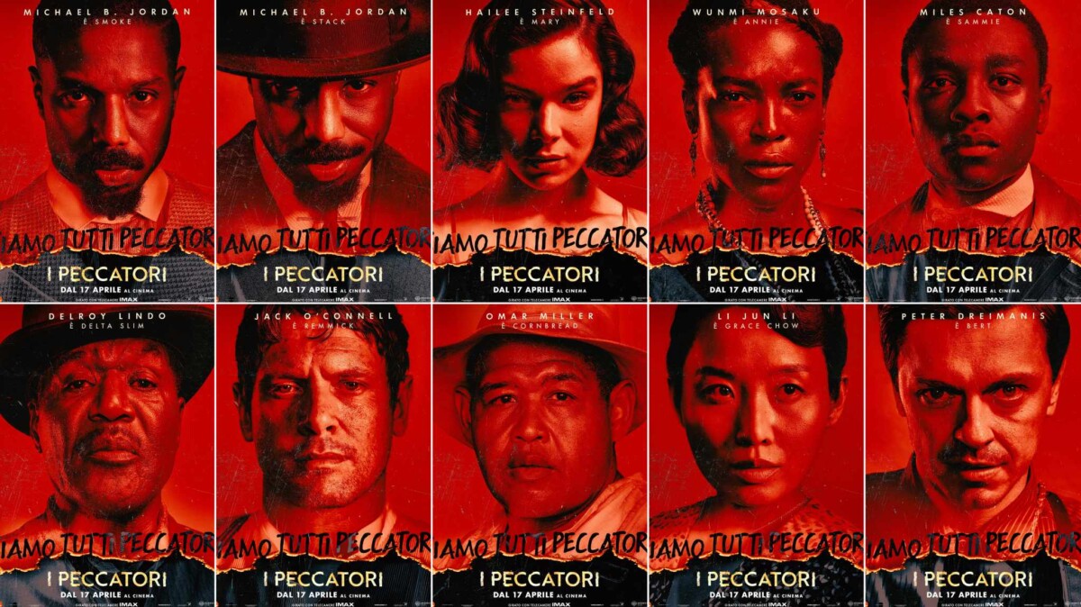 I Peccatori: i character poster dedicati ai personaggi