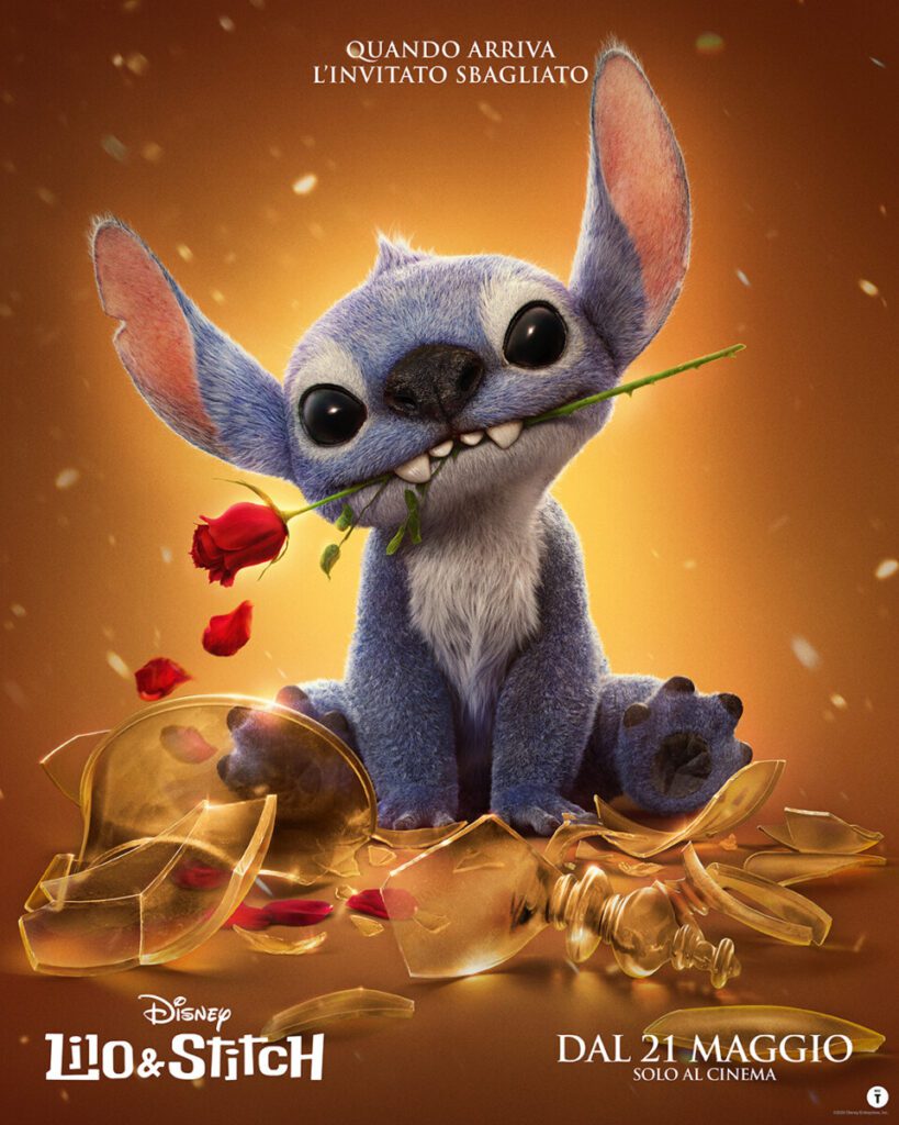 Lilo - nuovo poster - la bella e la bestia
