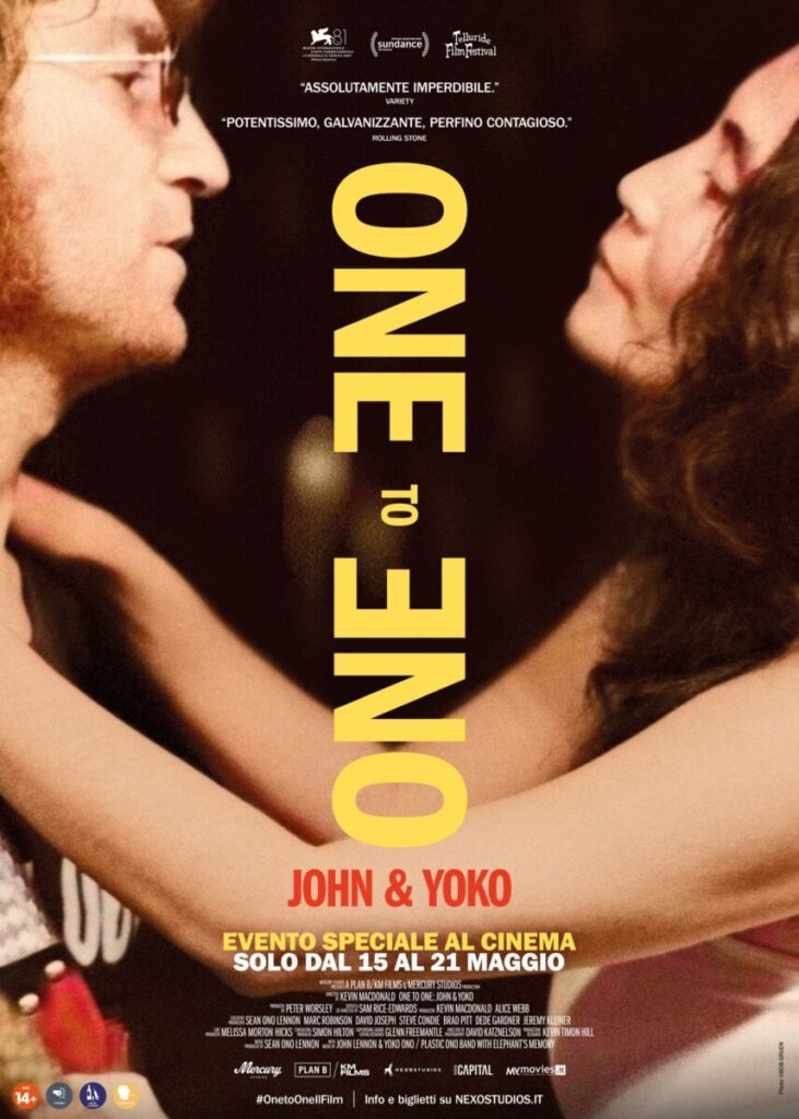 one to one: john & yoko poster
