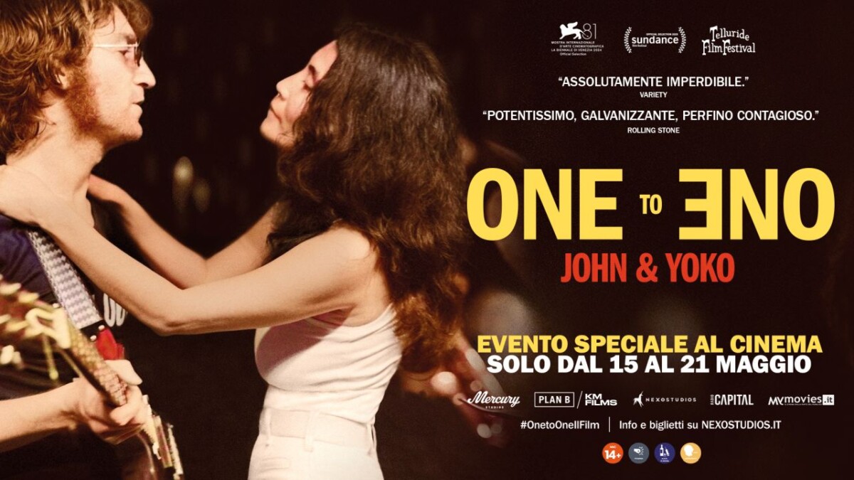 One to One: John & Yoko, evento al cinema dal 15 al 21 maggio