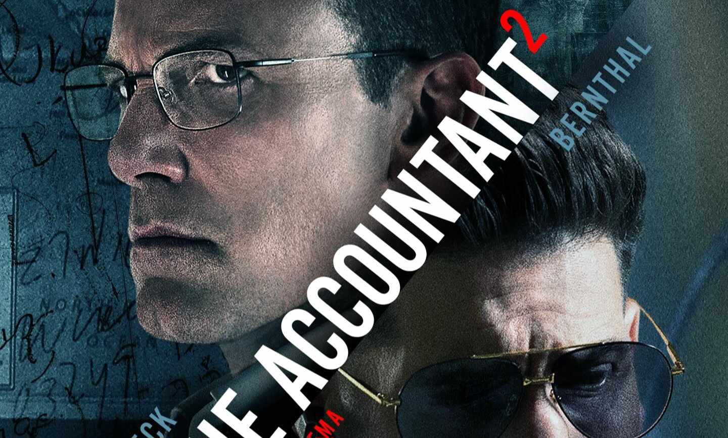 The Accountant 2: il poster italiano ufficiale del film con Ben Affleck e Jon Bernthal