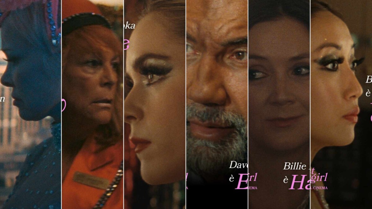 collage character poster The Last Showgirl