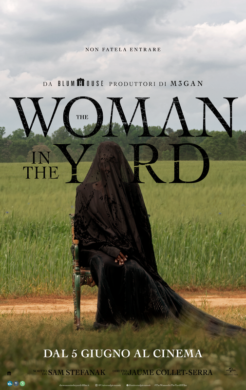 poster italiano the woman in the yard