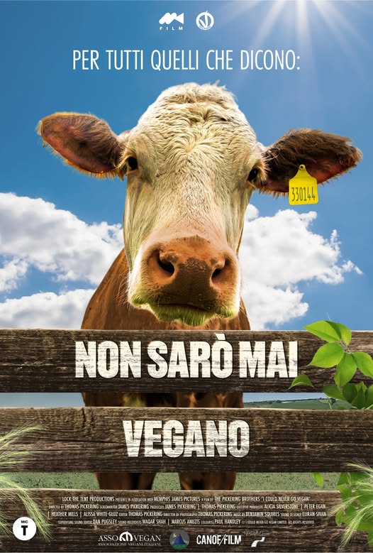 poster non sarò mai vegano