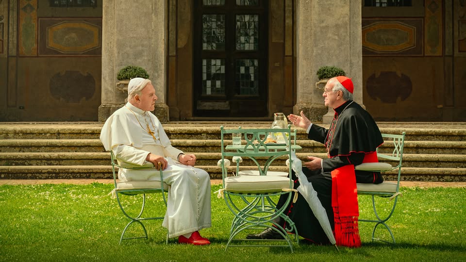 immagine film i due papi