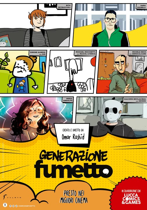 poster generazione fumetto