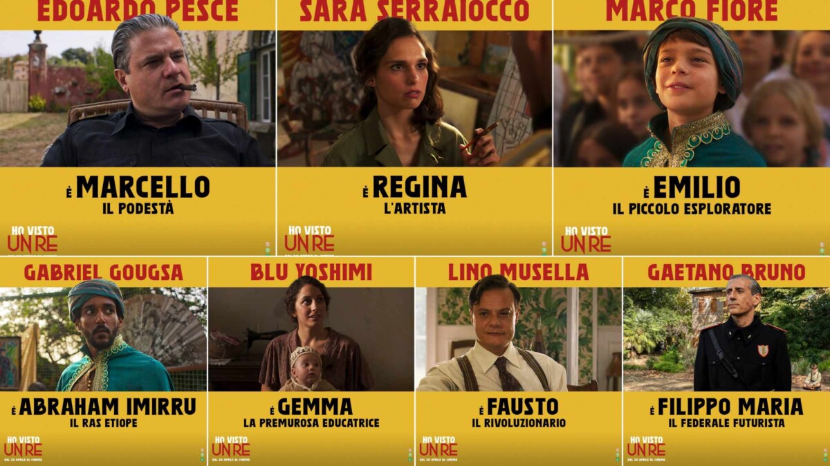 collage character poster film ho visto un re