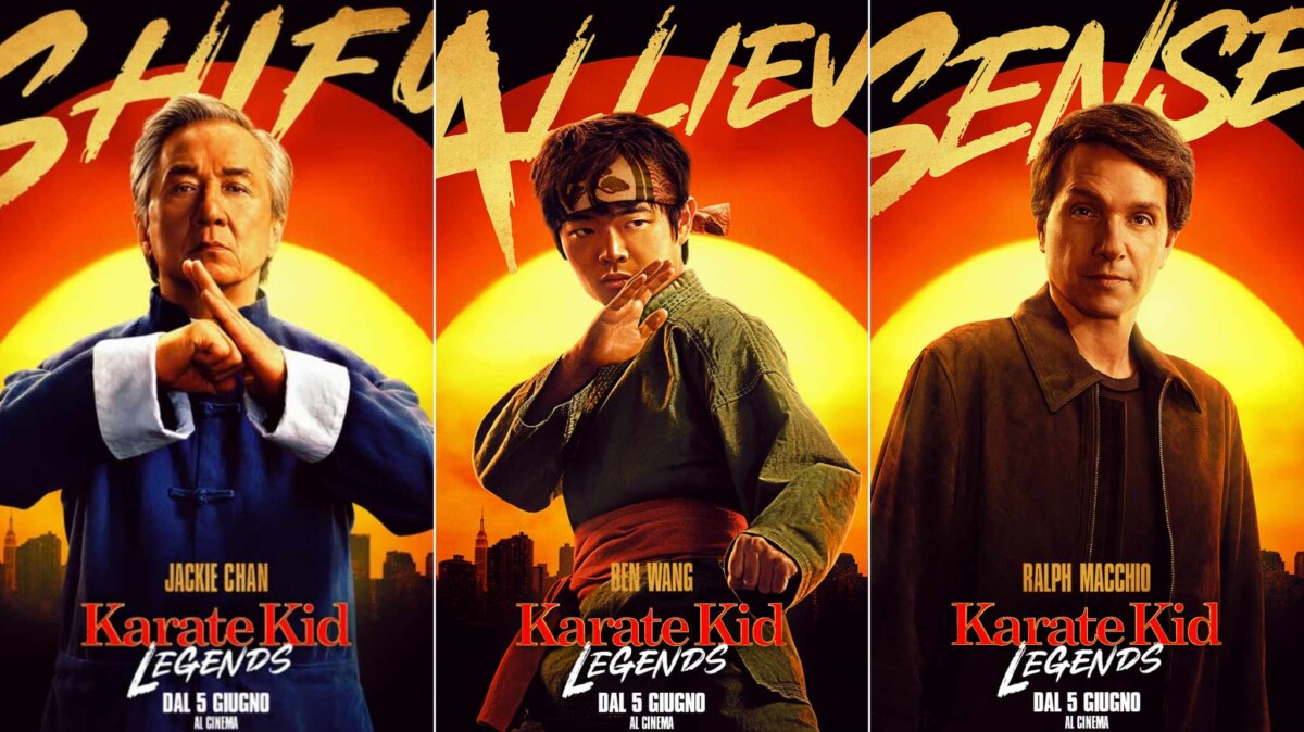 Karate Kid: Legends, i protagonisti ritratti nei character poster italiani