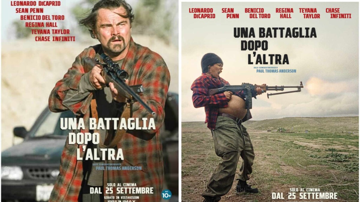 cover poster italiani film una battaglia dopo l'altra
