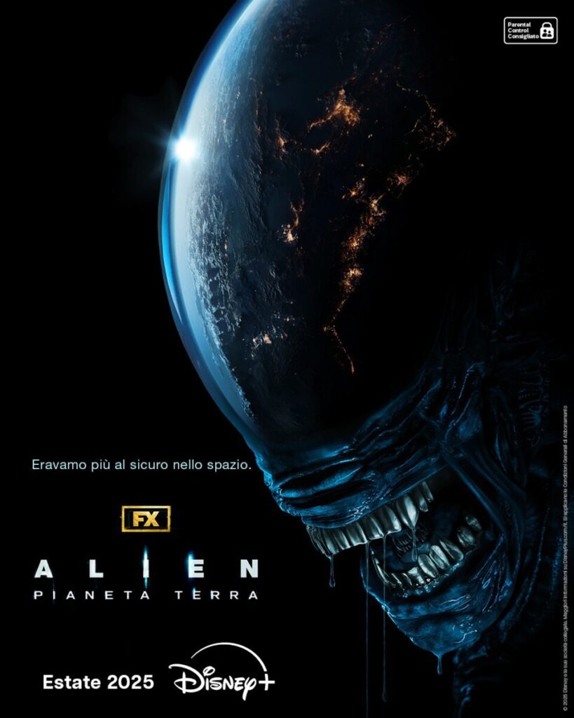 alien pianeta terra nuova key art