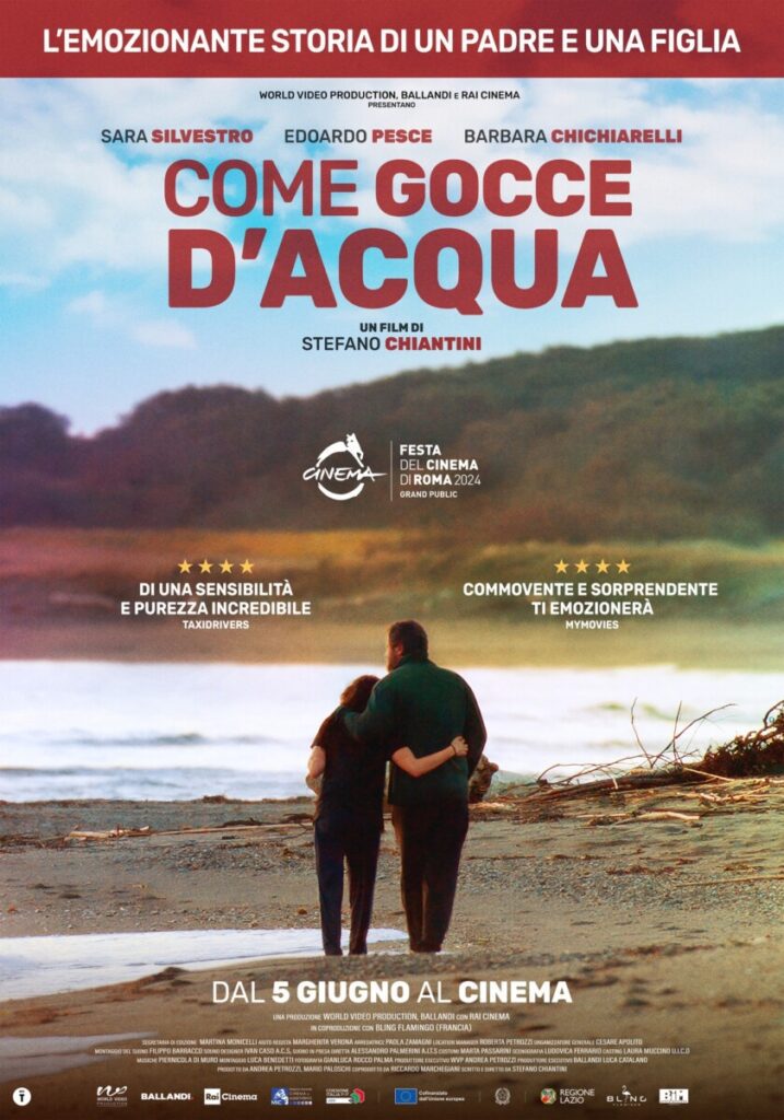 poster come gocce d'acqua