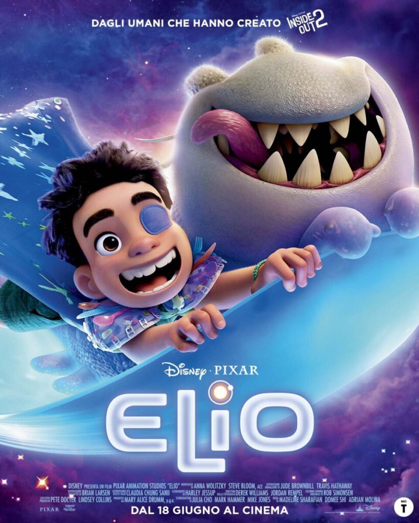 nuovo poster italiano animazione Elio