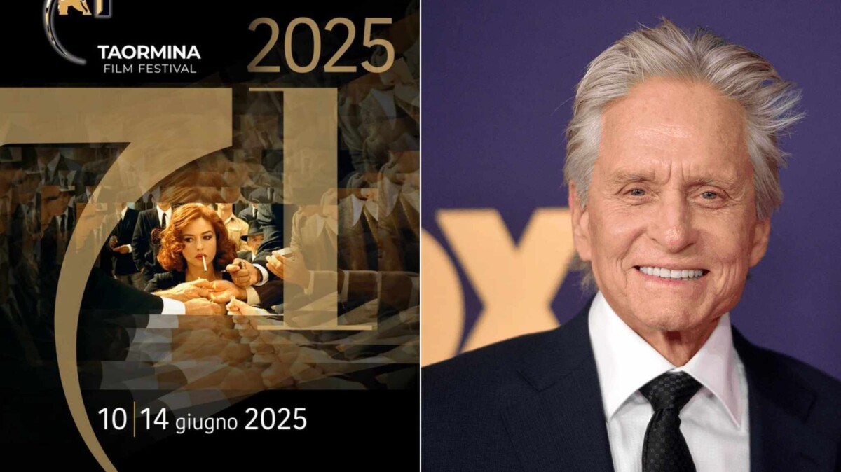 Michael Douglas alla serata d’apertura del 71° Taormina Film Festival