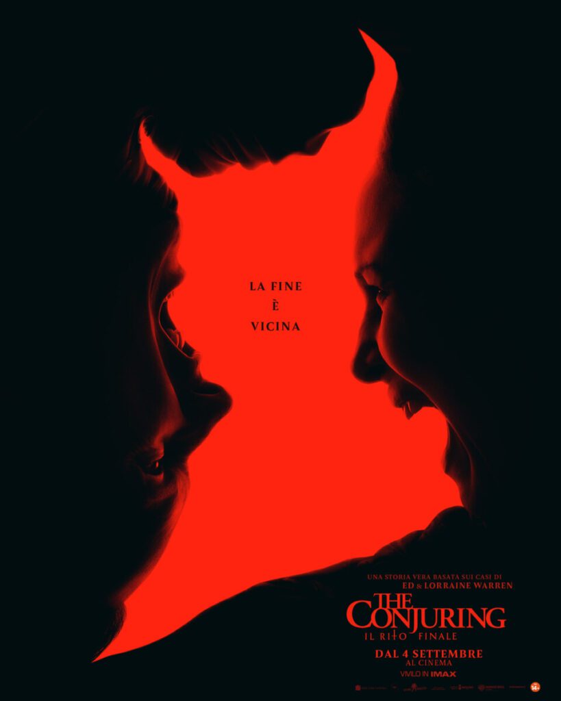 the conjuring - il rito finale poster italiano