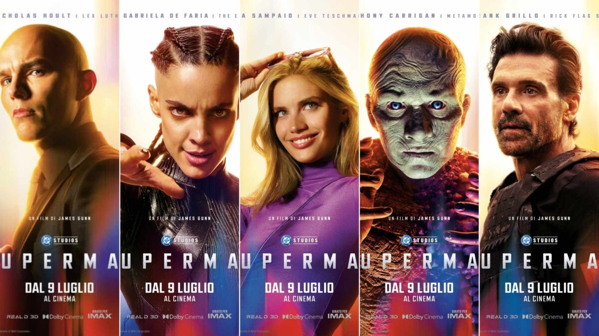 Superman: i character poster italiani dedicati ai nemici