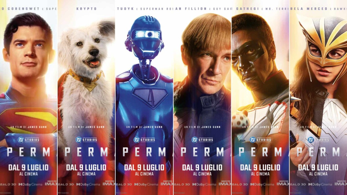 Superman: i character poster italiani dedicati ai metaumani
