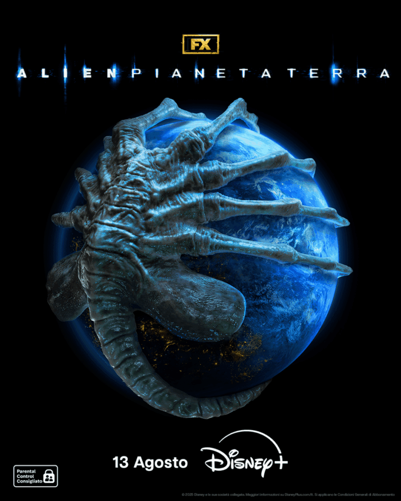 nuova key art alien. pianeta terra