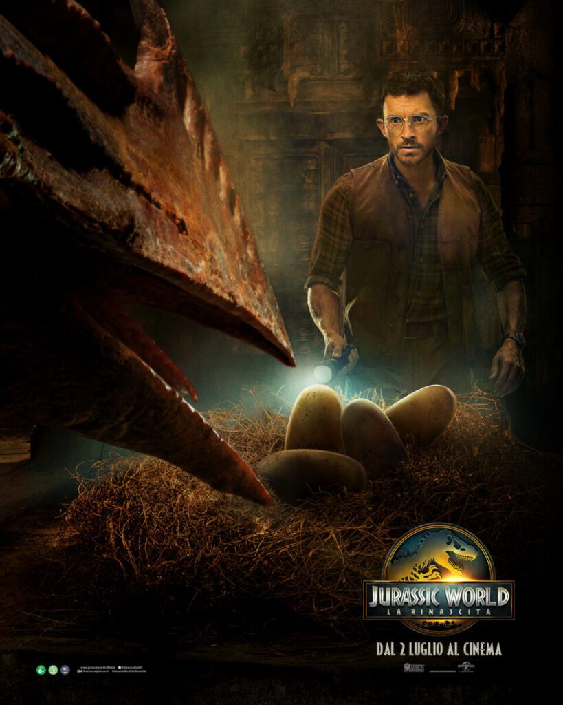 jurassic world - la rinascita - character poster 2