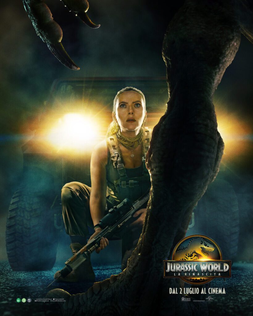 jurassic world - rinascita - character poster 1