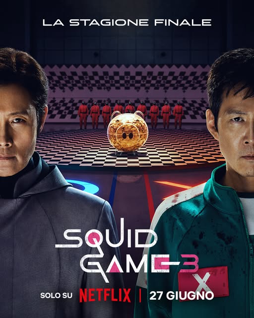poster terza stagione squid game