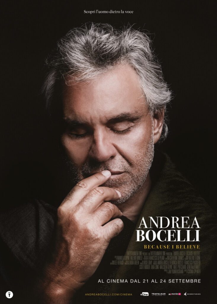 poster Andrea Bocelli: Because I Believe