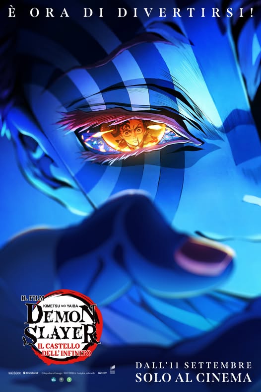 poster Demon Slayer: Kimetsu no Yaiba Il Castello dell'Infinito
