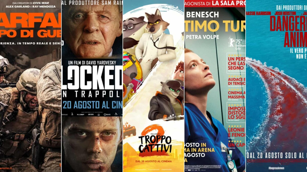 Film in Uscita Settimana del 18 Agosto 2025
