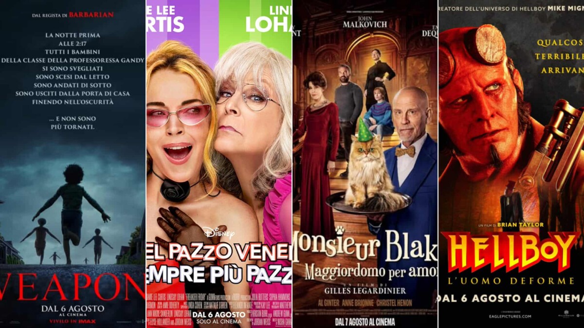 Film in Uscita Settimana del 4 Agosto 2025