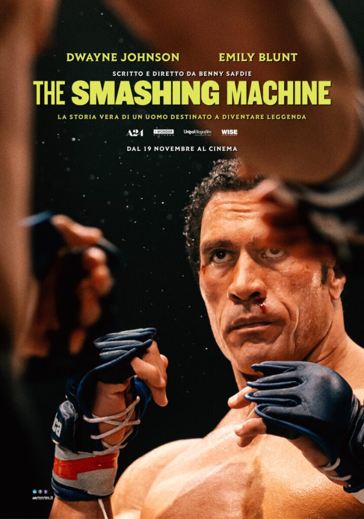 poster italiano the smashing machine