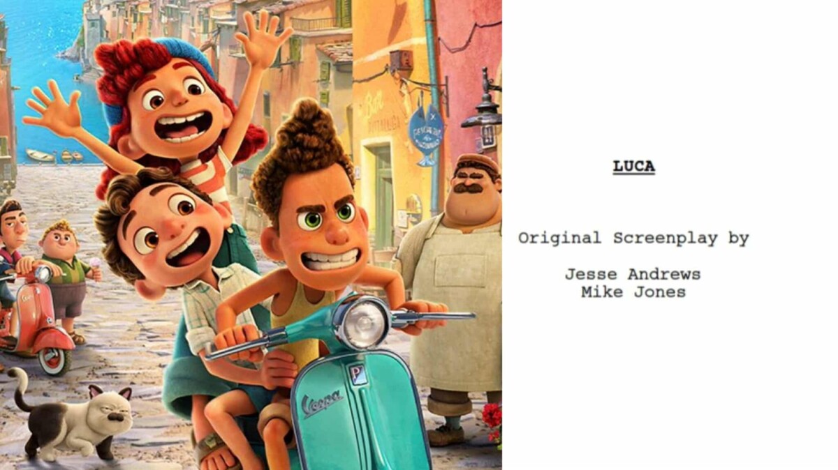 Luca: la sceneggiatura dell’animazione Disney e Pixar