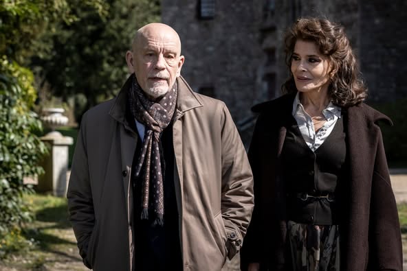 Monsieur Blake – Maggiordomo per Amore: il poster del film con John Malkovich e Fanny Ardant