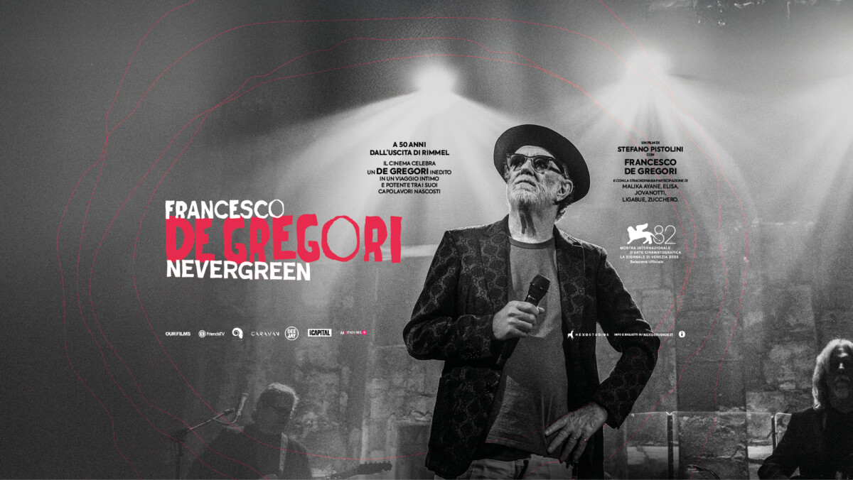 Francesco De Gregori. Nevergreen fuori concorso a Venezia 82