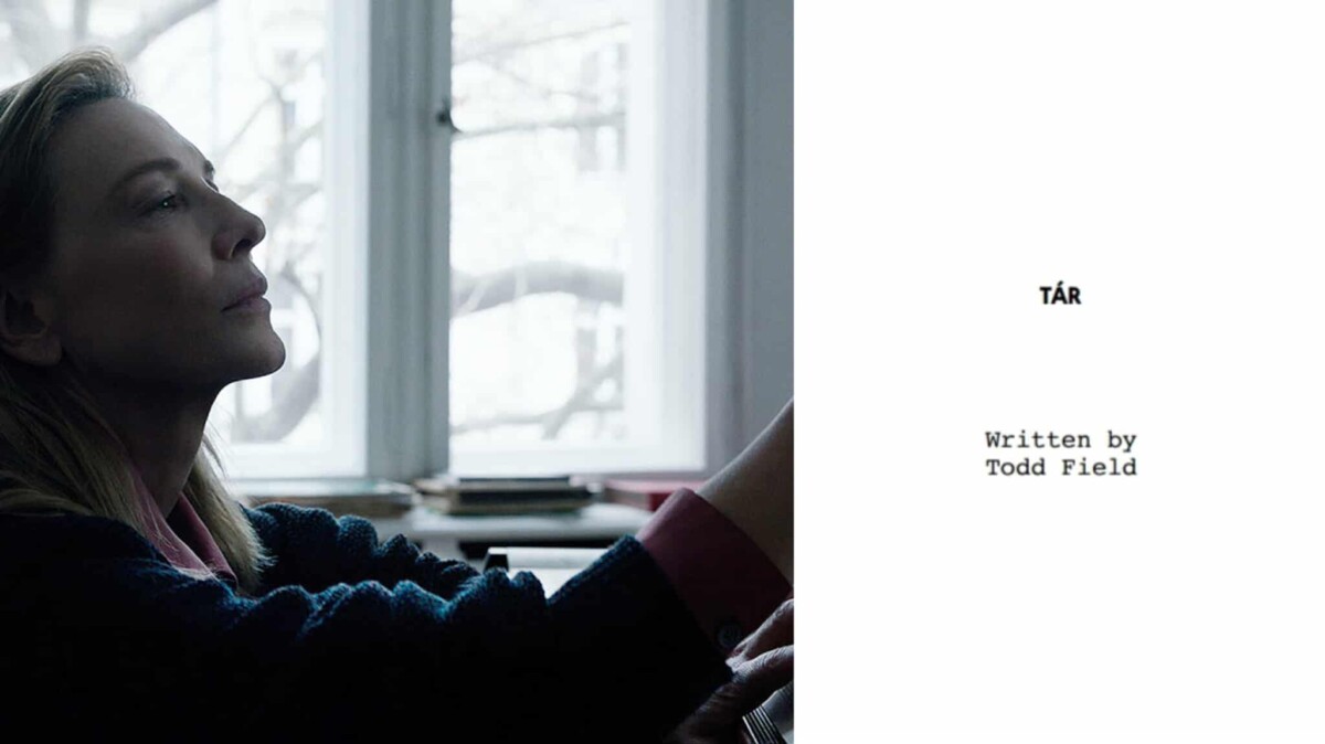 TÁR: la sceneggiatura del film con Cate Blanchett