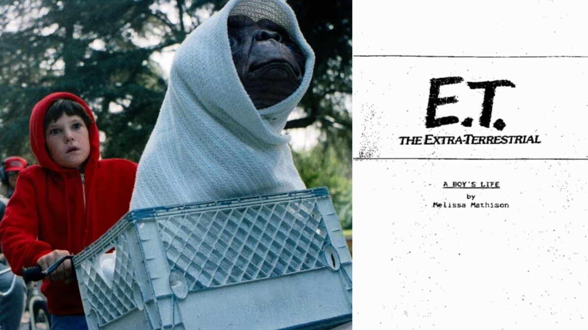 E.T. l’extra-terrestre, la sceneggiatura dell’amicizia che ha fatto la storia del cinema