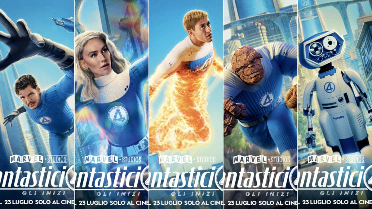 I Fantastici 4: Gli Inizi, i protagonisti ritratti nei character poster italiani