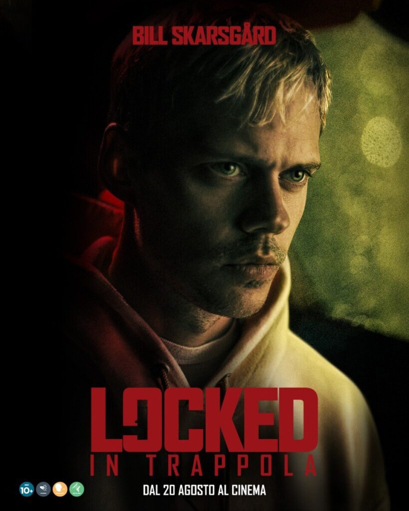 locked - in trappola - character poster - Skarsgård