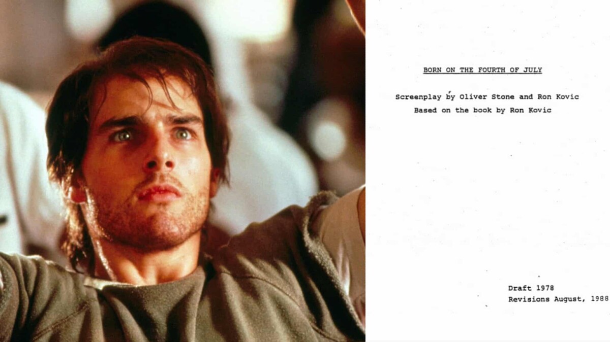 Nato il 4 luglio: la sceneggiatura di un film che denuncia e commuove