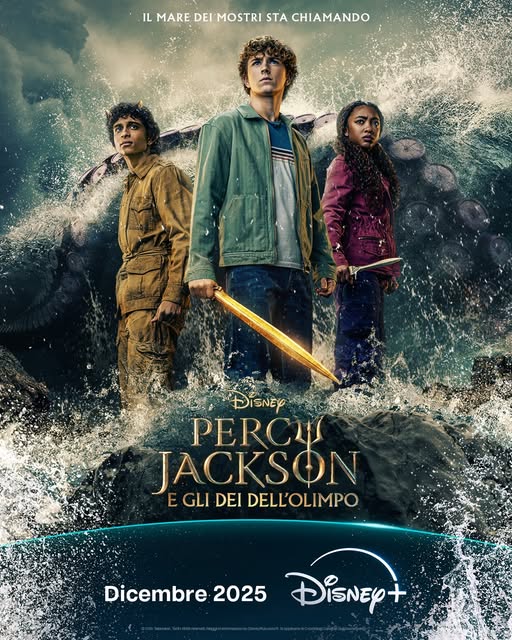 poster percy jackson e gli dei dell'olimpo 2