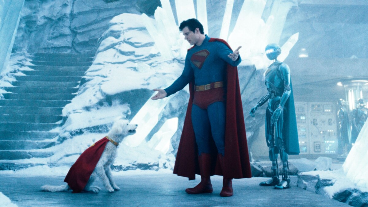 immagine superman di james gunn