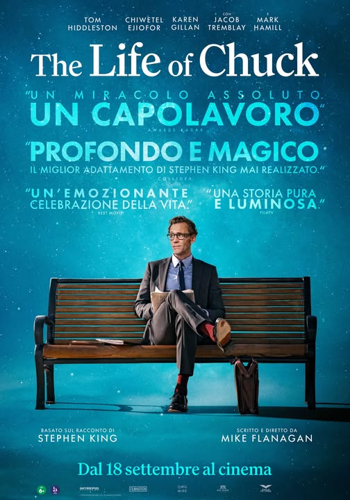 poster italiano the life of chuck