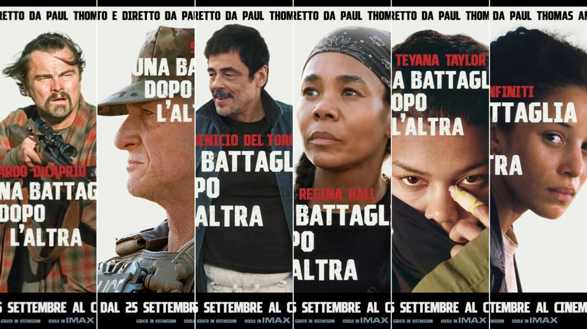 Una Battaglia dopo l’Altra: i character poster italiani