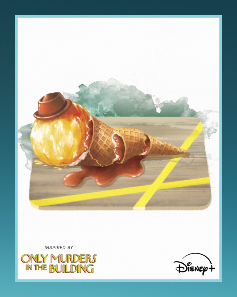 Il gelato ispirato a Only Murders in the Building