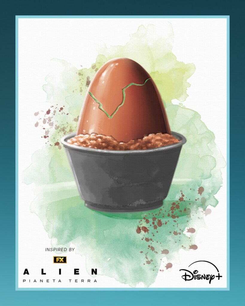 Il gelato ispirato alla serie FX Alien: Pianeta Terra