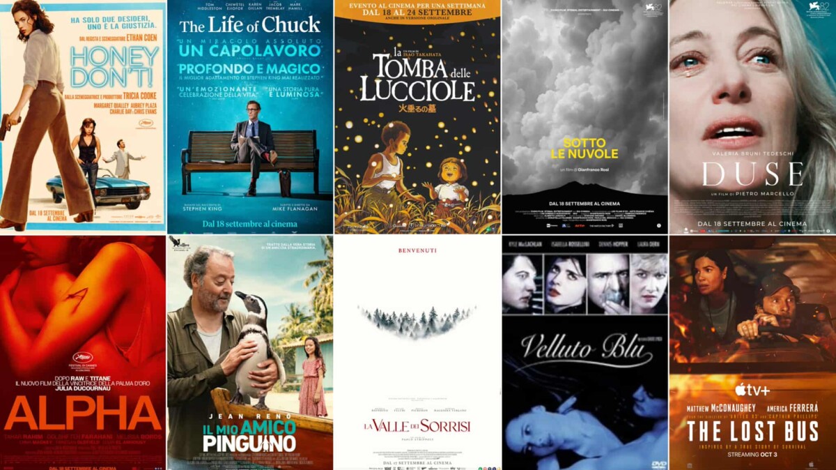 Film in Uscita Settimana del 15 Settembre 2025