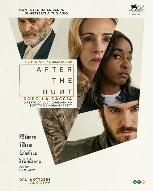 poster italiano after the hunt