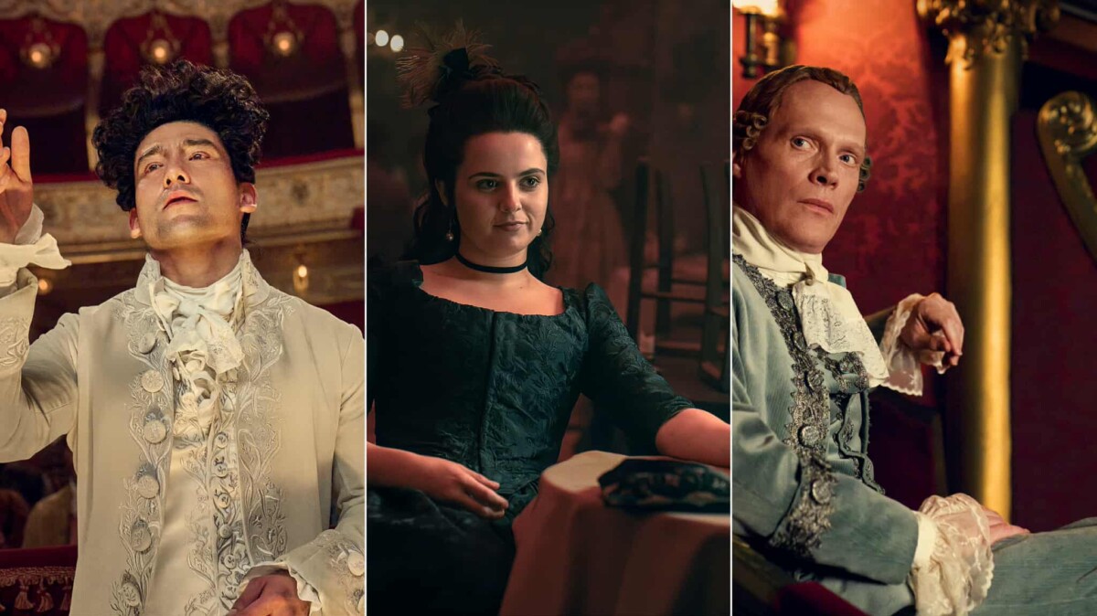 Amadeus: le prime immagini della serie prossimamente su Sky e NOW