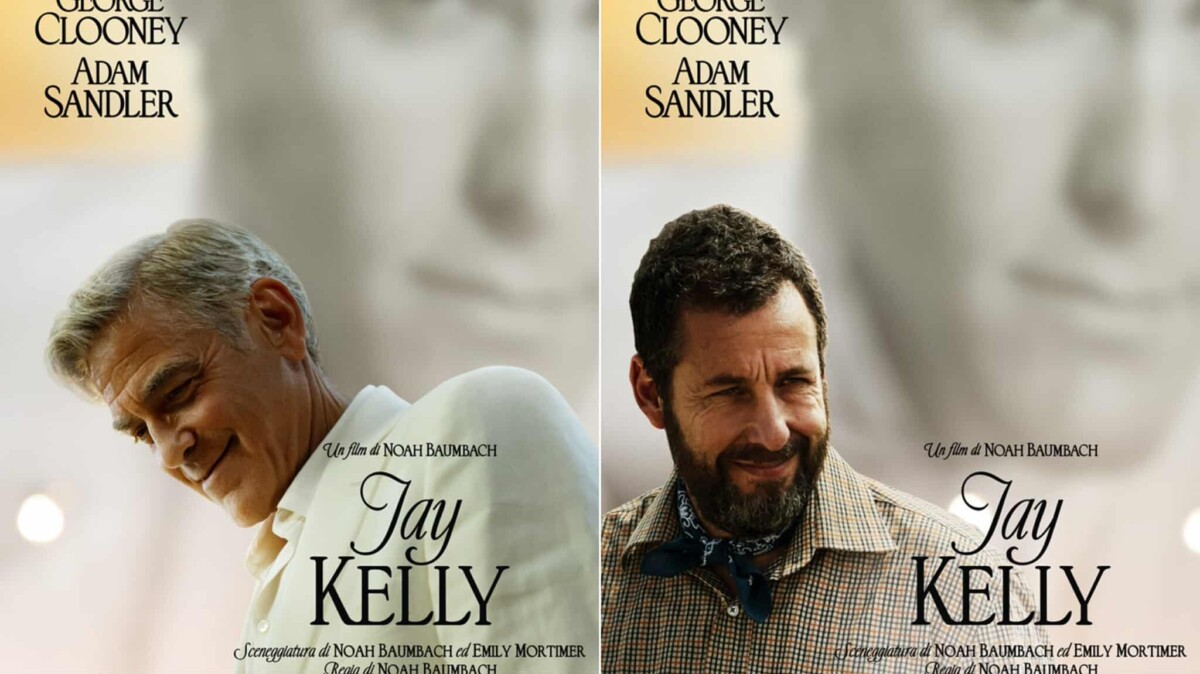 Jay Kelly: il teaser trailer e i teaser poster del film con George Clooney e Adam Sandler